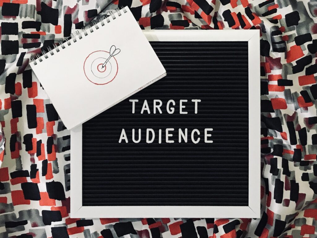 Target audience is a particular group at which a product such as a film or advertisement is aimed13